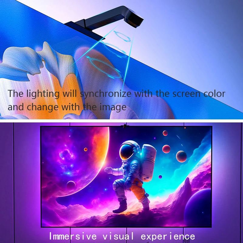 Bluetooth APP Control Color Picking TV SYNC Backlight USB RGB Light Strip Music SYNC LED Strip Light Game Atmosphere Lamp Tape